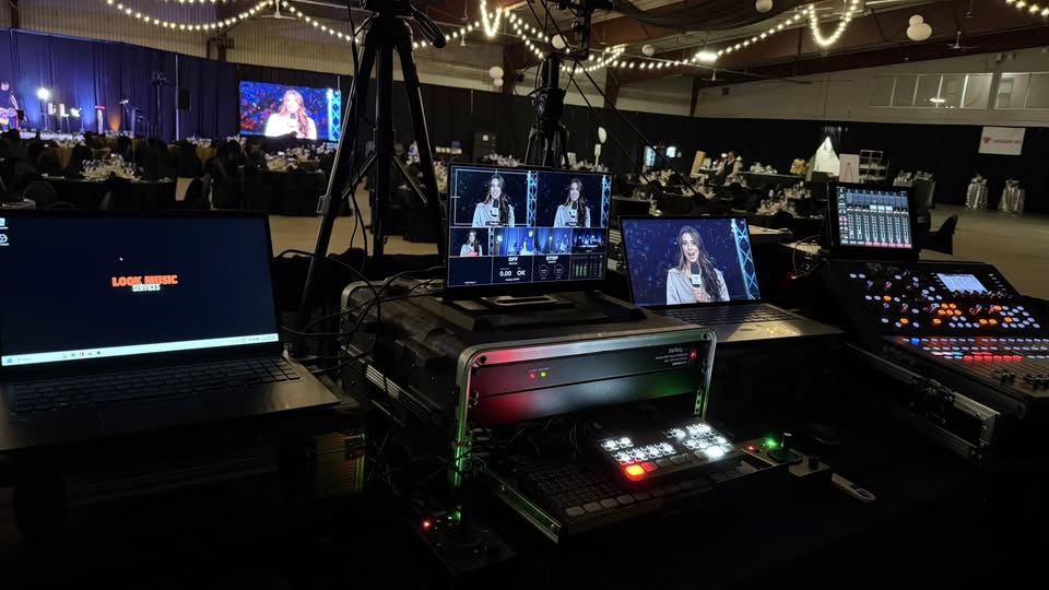 Look Music live video production control station